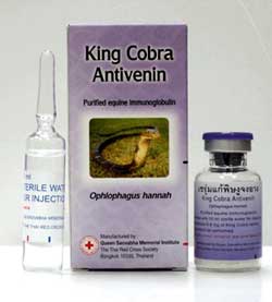 King Cobra Antivenin on Buy-Snake-Wine.com