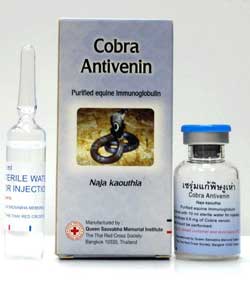 Cobra Antivenin on Buy-Snake-Wine.com