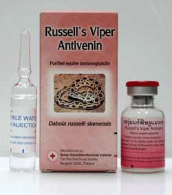 Russell’s Viper Antivenin on Buy-Snake-Wine.com